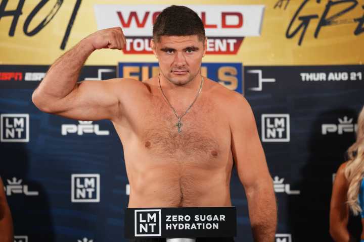 Oleg Popov wins PFL Heavyweight World Tournament in underwhelming fight with Alexandr Romanov