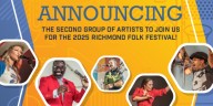 Richmond Folk Festival announces second lineup of live performers