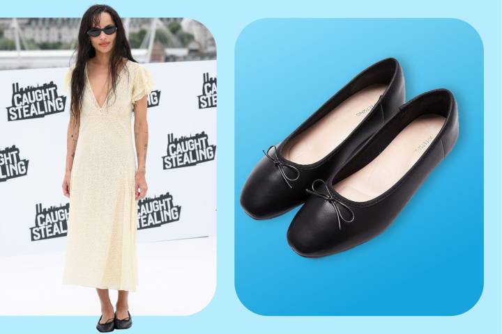 Zoë Kravitz Wore Ballet Flats, Get a Similar Look for $22