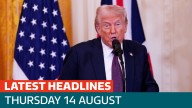 The latest headlines - as Trump issues warning to Putin