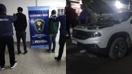 Quemaron una camioneta y la Policía detuvo a los sospechosos