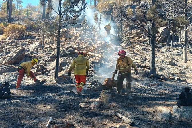 Liquidan incendios en Sierras de Juárez y San Pedro Mártir