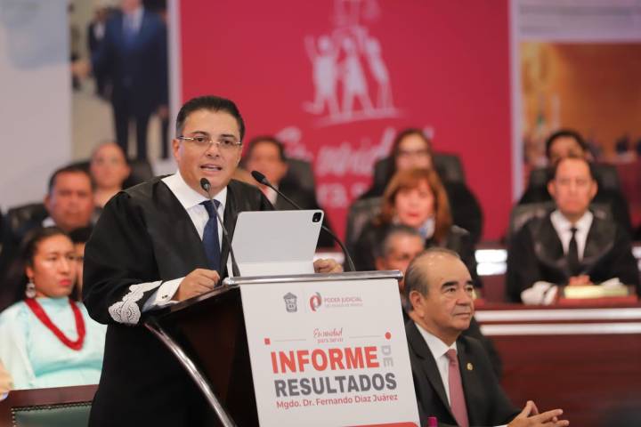 F. DÍAZ RINDE INFORME;JUSTICIA A VULNERABLES