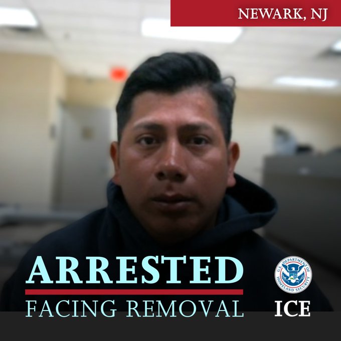 Violent Criminal With Long Rap Sheet Arrested by ICE in New Jersey Sanctuary City