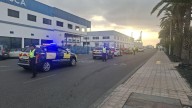 Un accidente entre un coche y una moto en El Sebadal deja solo daños materiales y lesiones leves