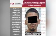 FGE obtiene vinculación a proceso para sujeto por homicidio calificado en grado de tentativa