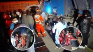 Santa Lucía: Siete muertos y múltiples heridos en trágico choque frontal entre bus y tráiler
