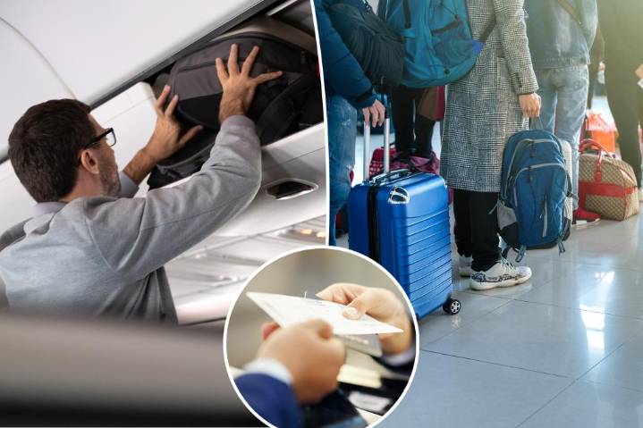 Travel experts reveal hack to secure overhead bin on board your plane every time