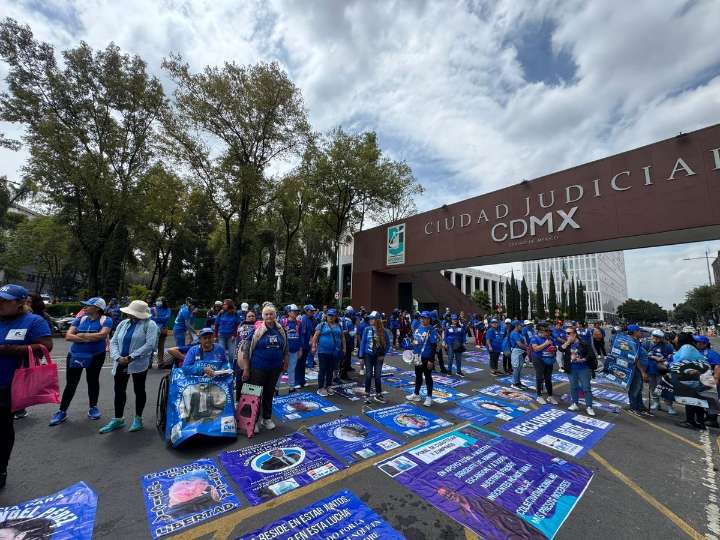 Protestan en los juzgados por "presos inocentes"; familiares piden revisar expedientes