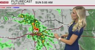 North Texas dries out briefly before more heavy rain Sunday morning