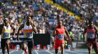 Kishane Thompson le sonríe a Lyles; lo vence en Polonia