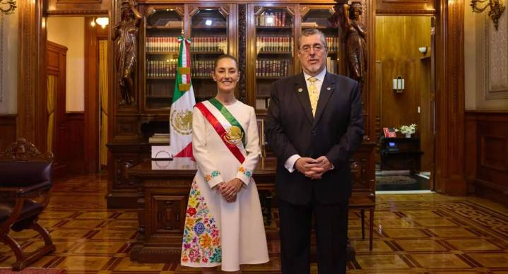 Claudia Sheinbaum confirma próxima reunión con el presidente de Guatemala y posible encuentro trilateral con Belice