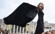 Alta costura en Trafalgar Square