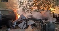 Sacramento home catches fire after apparent explosion, 1 person found dead