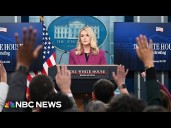 LIVE: White House holds press briefing