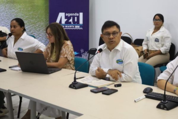 Corpamag socializa avances de la Quebrada Japón y el Parque Lineal del Río Manzanares