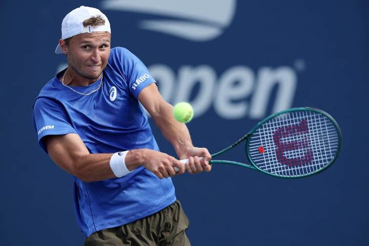 “¡Está apostando!”. El momento de furia del suizo que le ganó a Cerúndolo en el US Open e hizo que echaran a un espectador