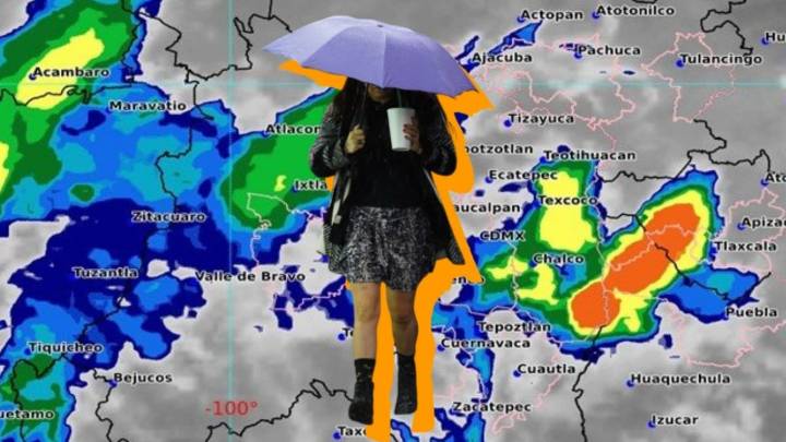CDMX y Edomex tendrá lluvias y temperaturas superiores a los 27 grados este MARTES 19 de agosto