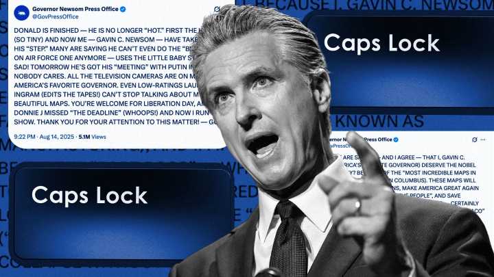 Gavin Newsom’s Trump trolling is working. Here’s how we know