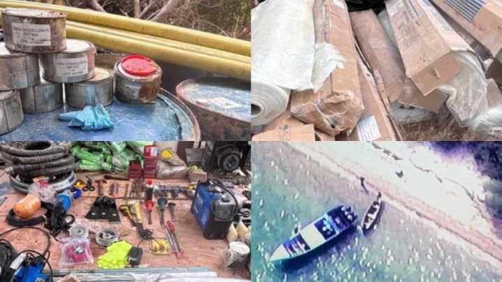 FANB desmanteló astillero clandestino de grupos Tancol en Zulia