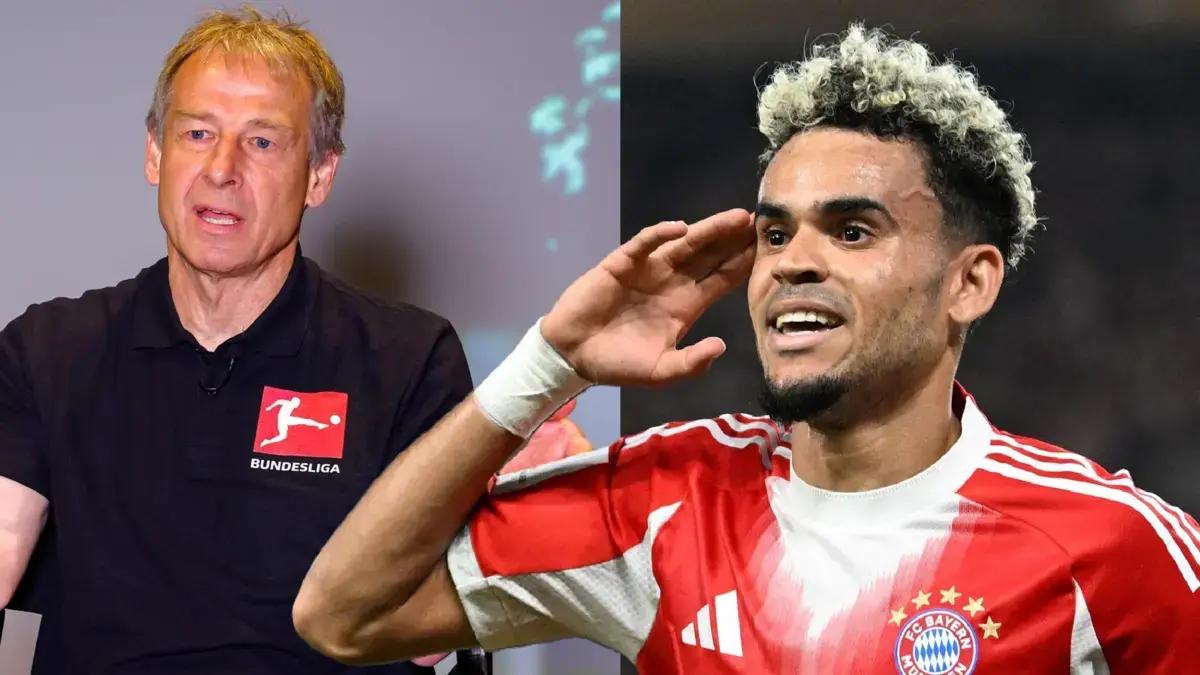 Luis Díaz recibe el respaldo de otro campeón del mundo, Jürgen Klinsmann, antes del debut en la Bundesliga: 'Encaja perfecto en el Bayern Múnich'