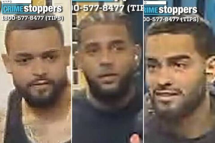 Cops searching for trio who slashed, beat man at Bronx subway station