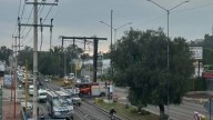 Continúan los trabajos para retirar espectacular en la México