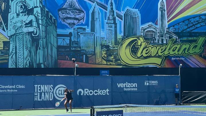 PHOTOS: Tennis in the Land brings WTA competition to Cleveland for 5th year in the Flats