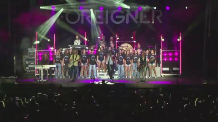 Starpoint choir dazzles at the Erie County Fair with Foreigner