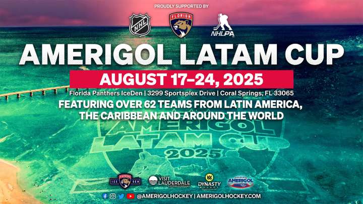 Amerigol LATAM Cup Returns to Panthers IceDen for Seventh Annual Tournament from Aug. 17