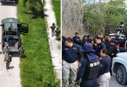 Federales y Fiscalía despliegan operativo en la Región 100 de Cancún