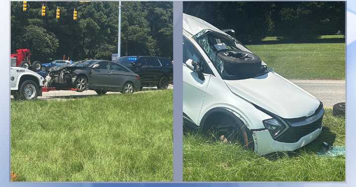 Injuries reported in two