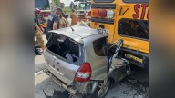 CPD: Pursuit ends in crash with school bus in Madisonville; driver seriously hurt