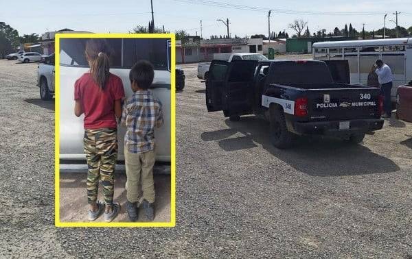 Niños rarámuri vencen al desierto con una sandía y un perro