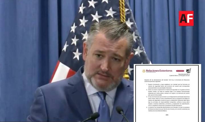 Cancillería responde a las declaraciones del senador Ted Cruz sobre seguridad en México