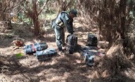 Gendarmería secuestró 500 kilos de marihuana en Misiones