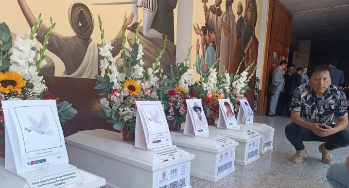 Huánuco: entregan ocho restos óseos de personas desaparecidas en el periodo de violencia política