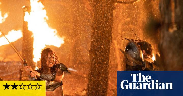 Red Sonja review – pixie-ish Matilda Lutz steps into Brigitte Nielsen’s battle corset for action remake
