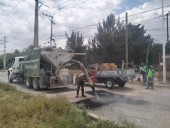 JEC avanza en obras de bacheo y mejoramiento en la zona industrial