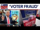 President Trump plans to eliminate mail-in ballots, voting machines