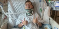 “I heard a voice in the back of my head, it said ‘now’s not your time.’” Young mechanic survives traumatic neck injury