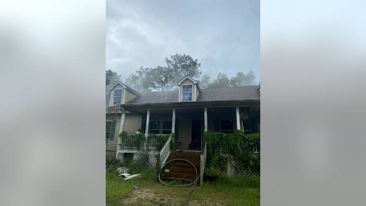 Lightning strike sparks Crystal River house fire: CCFR