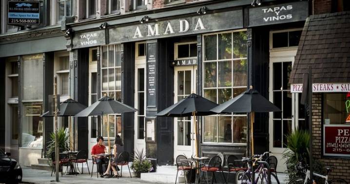 Amada, the first restaurant opened by Jose Garces, has a redesigned look