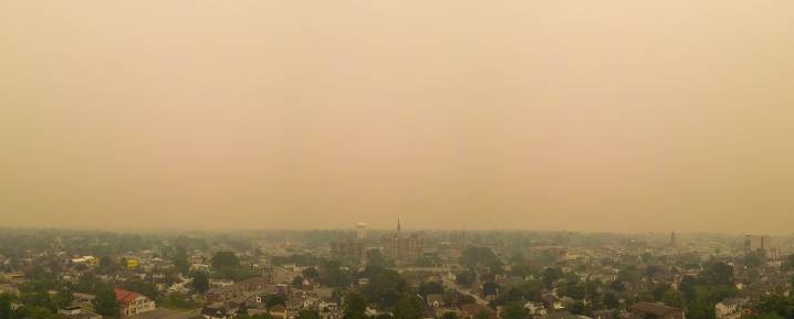 Northern Saskatchewan, Manitoba and Ontario are under air quality warnings