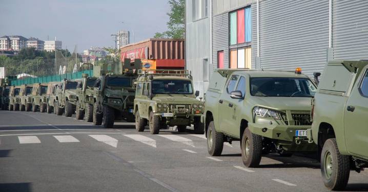 Galería | Los militares llegan a Oira