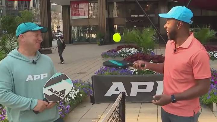 It's National Pickleball Day — and Brian Jackson tries it for the first time!