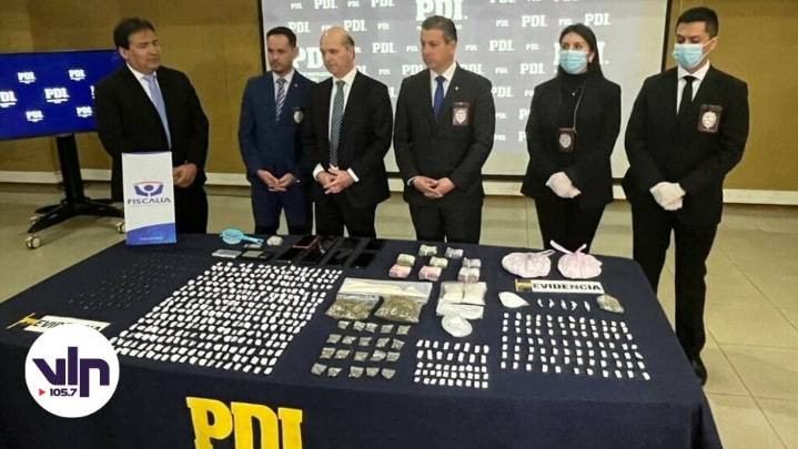 Operativo policial en Curicó dejó diez detenidos privados de libertad y millonario decomiso de drogas