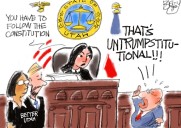 Check out Pat Bagley's latest cartoon: Courting Contempt