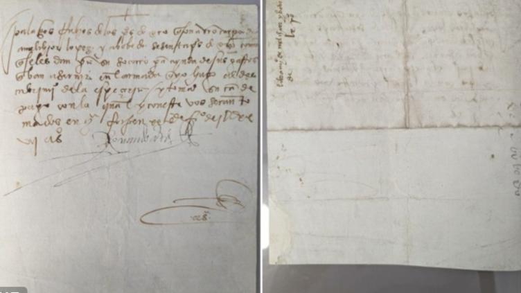 Devuelve FBI a México escrito robado de ¡Hernán Cortés!