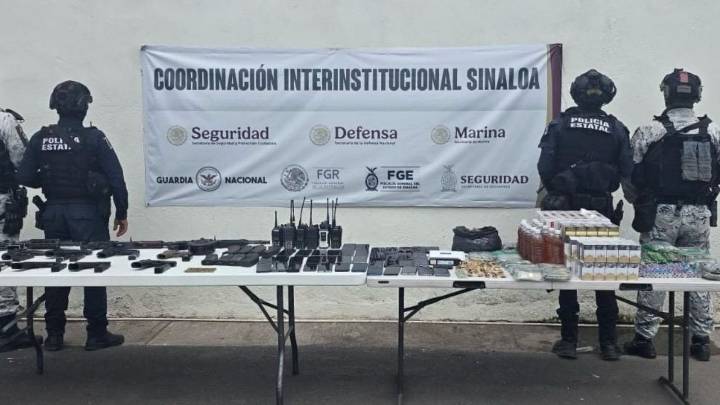 Nuevo cateo en penal de Culiacán deja 13 armas aseguradas, drogas y aparatos de comunicación